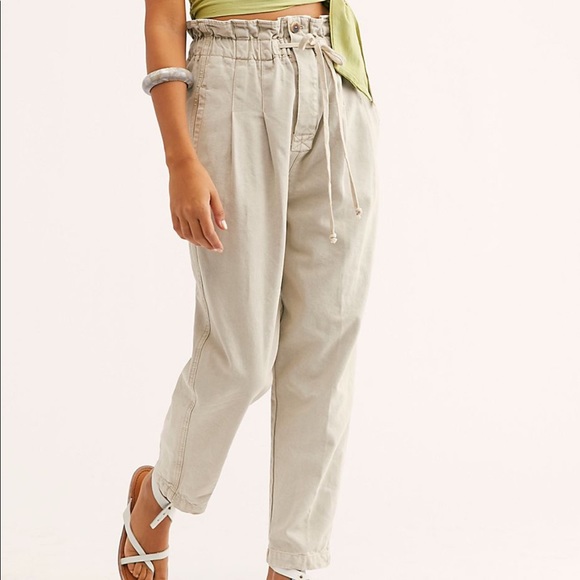 Free People Margate Pleat Trouser - Picture 2 of 6